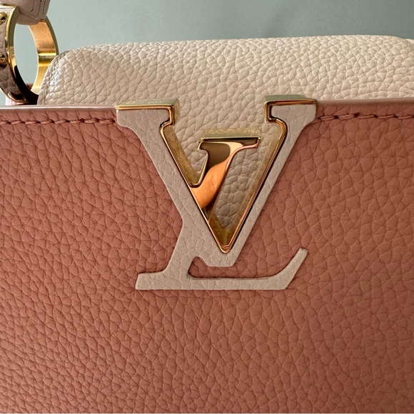 Louis Vuitton Capucines BB - Rose Trianon / Greige - Picture 5 of 17